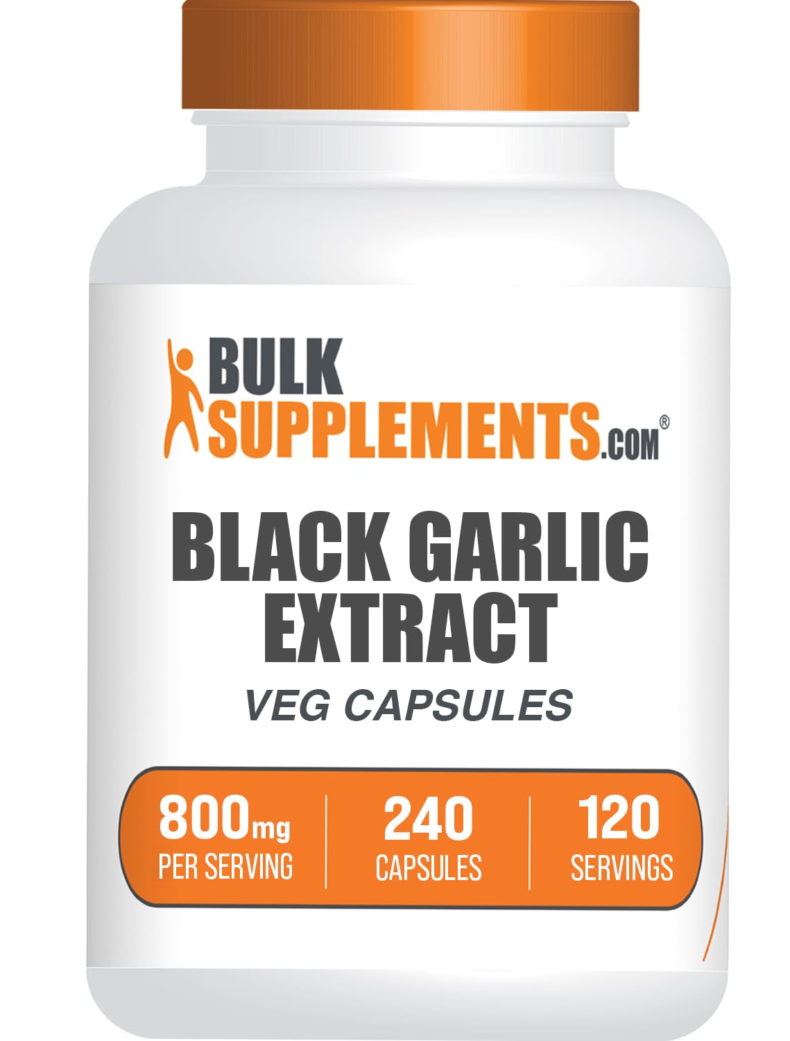 BulkSupplements Black Garlic Extract 240 Capsules