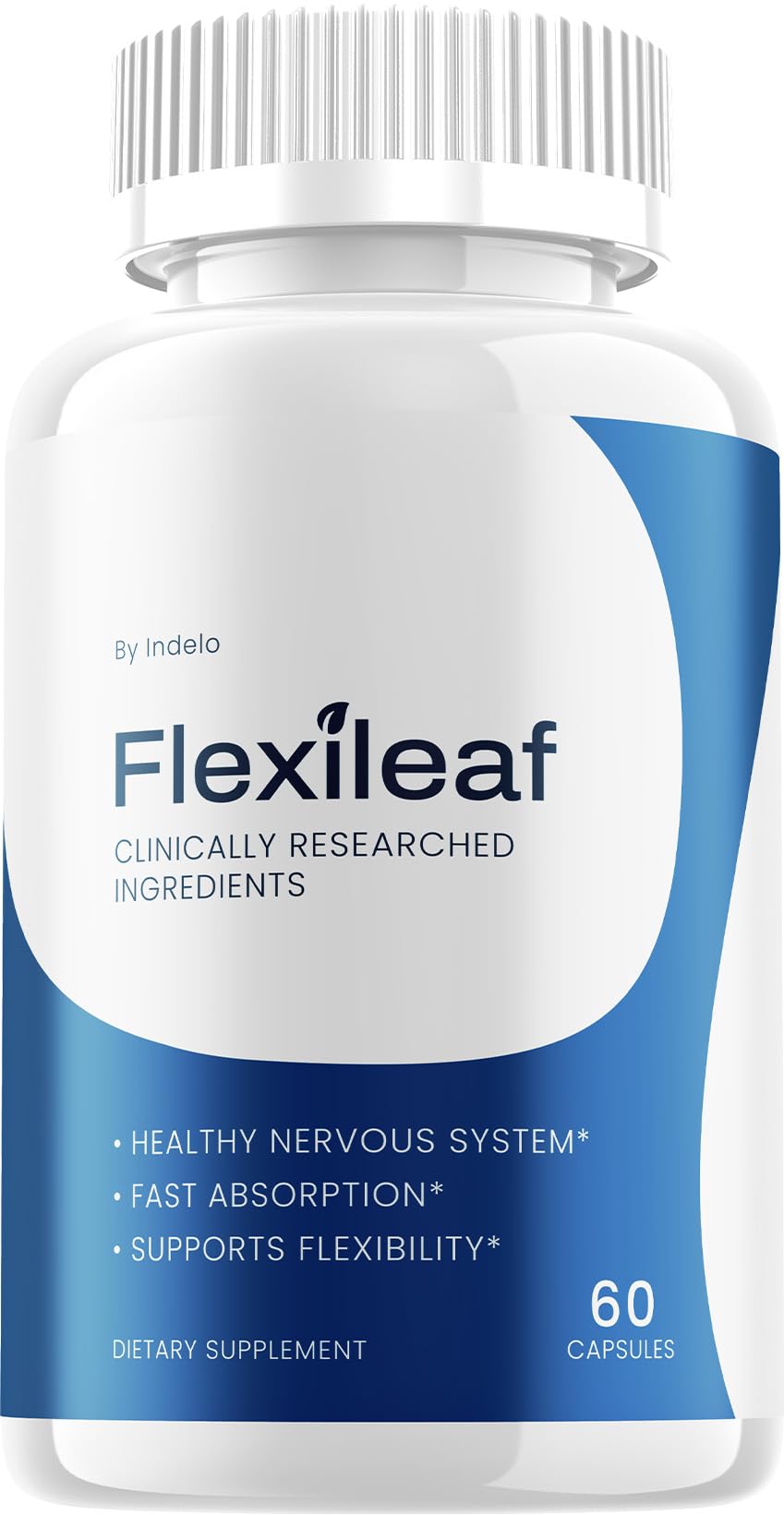Indelo Flexileaf Advanced Formula Supplement for Daily Health Support, 60 Capsules