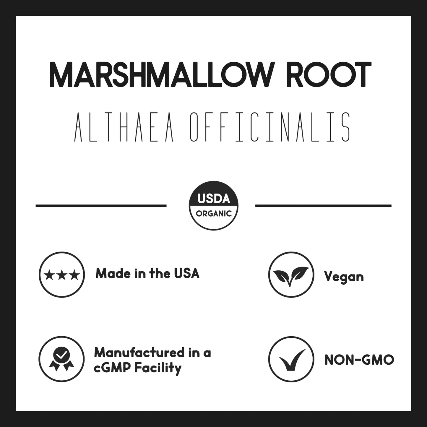Primal Health Foods Marshmallow Root 1000 mg Capsules, 60 Count