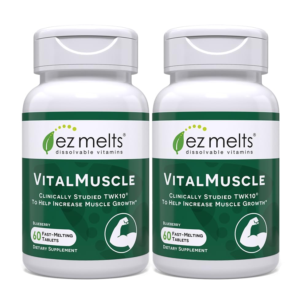 EZ Melts VitalMuscle Dissolvable Tablets, 120 Tablets