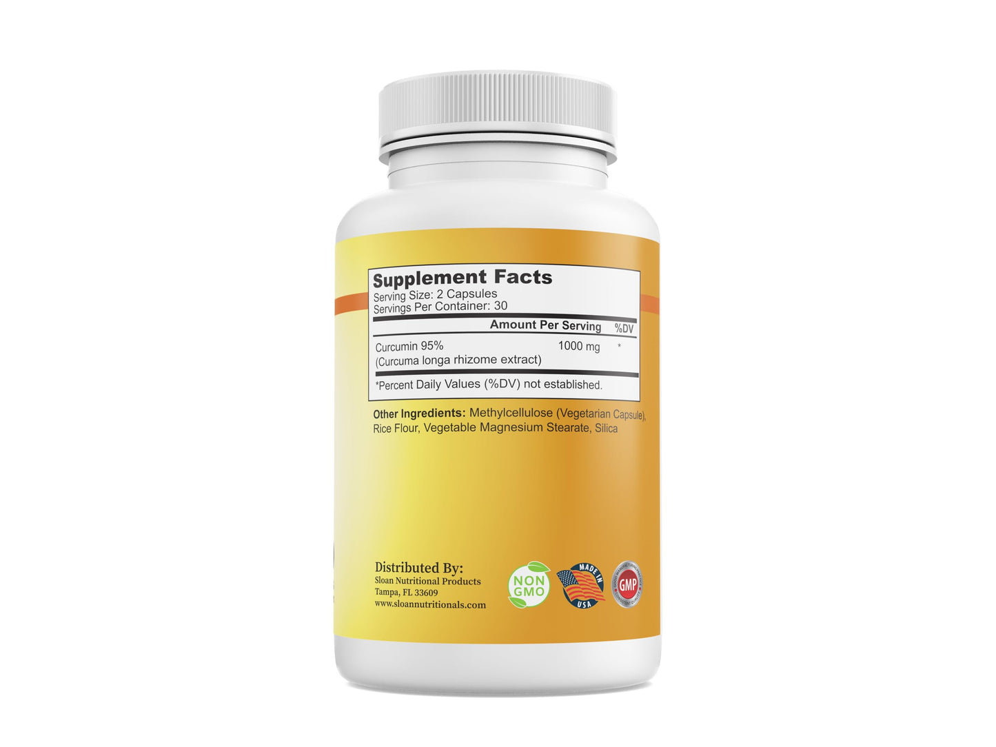 Generic Turmeric-Curcumin Capsule, 60 Count