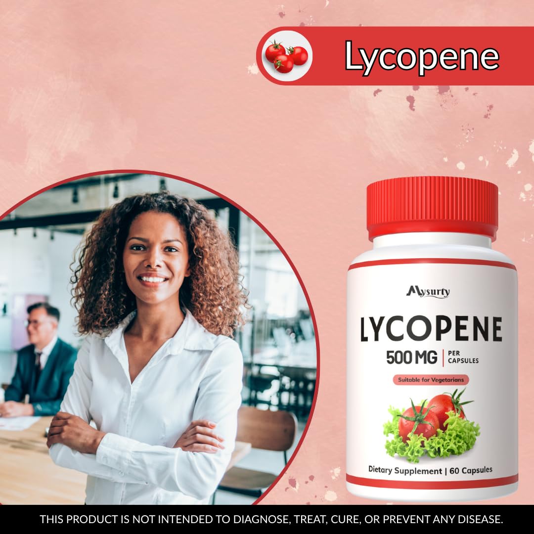 Mysurty Lycopene Capsules, 60 Capsules
