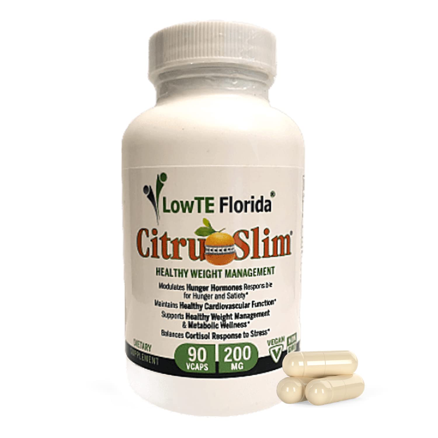 LowTE Florida Citru Slim 200 mg, 90 Capsules