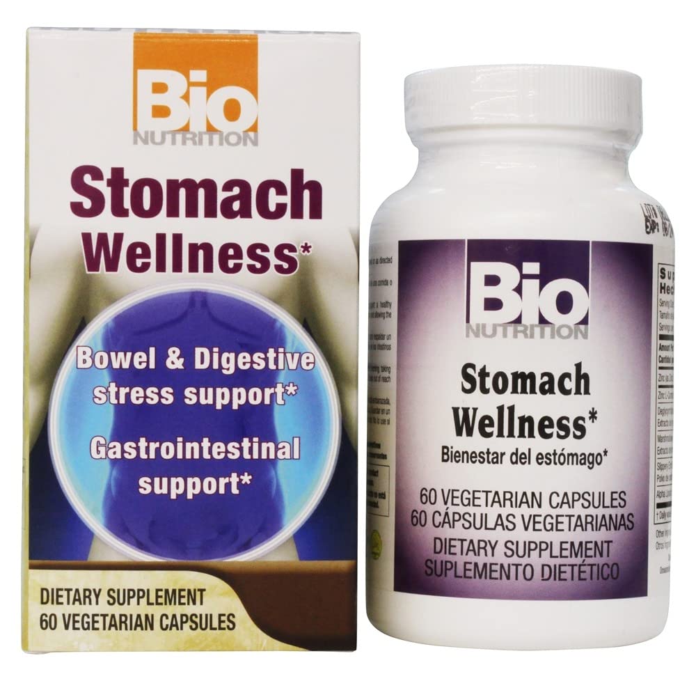 Bio Nutrition Stomach Wellness Capsule, 60 Capsules
