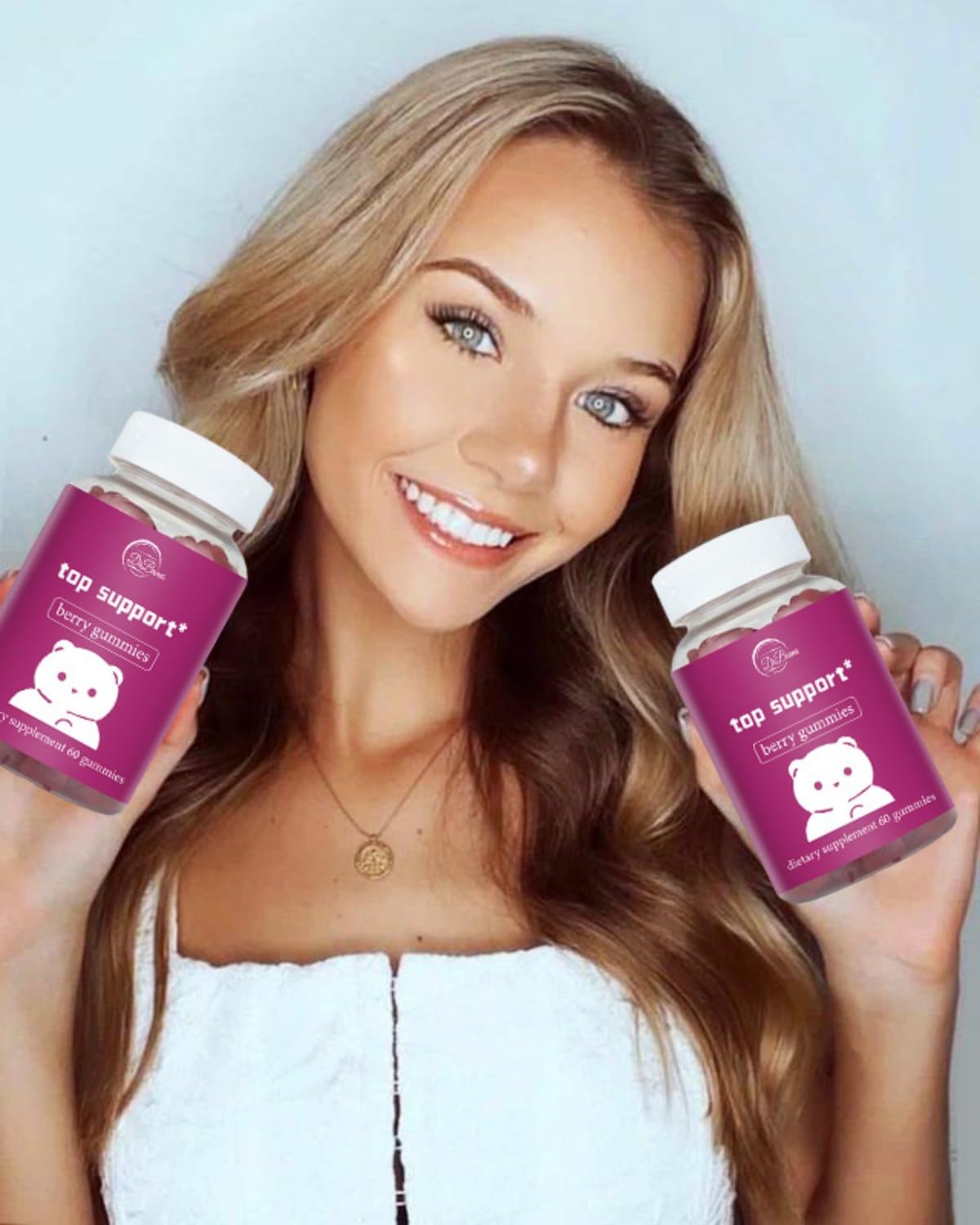 DrBuma Top Support Gummies for Women Gummy, 60 Gummies