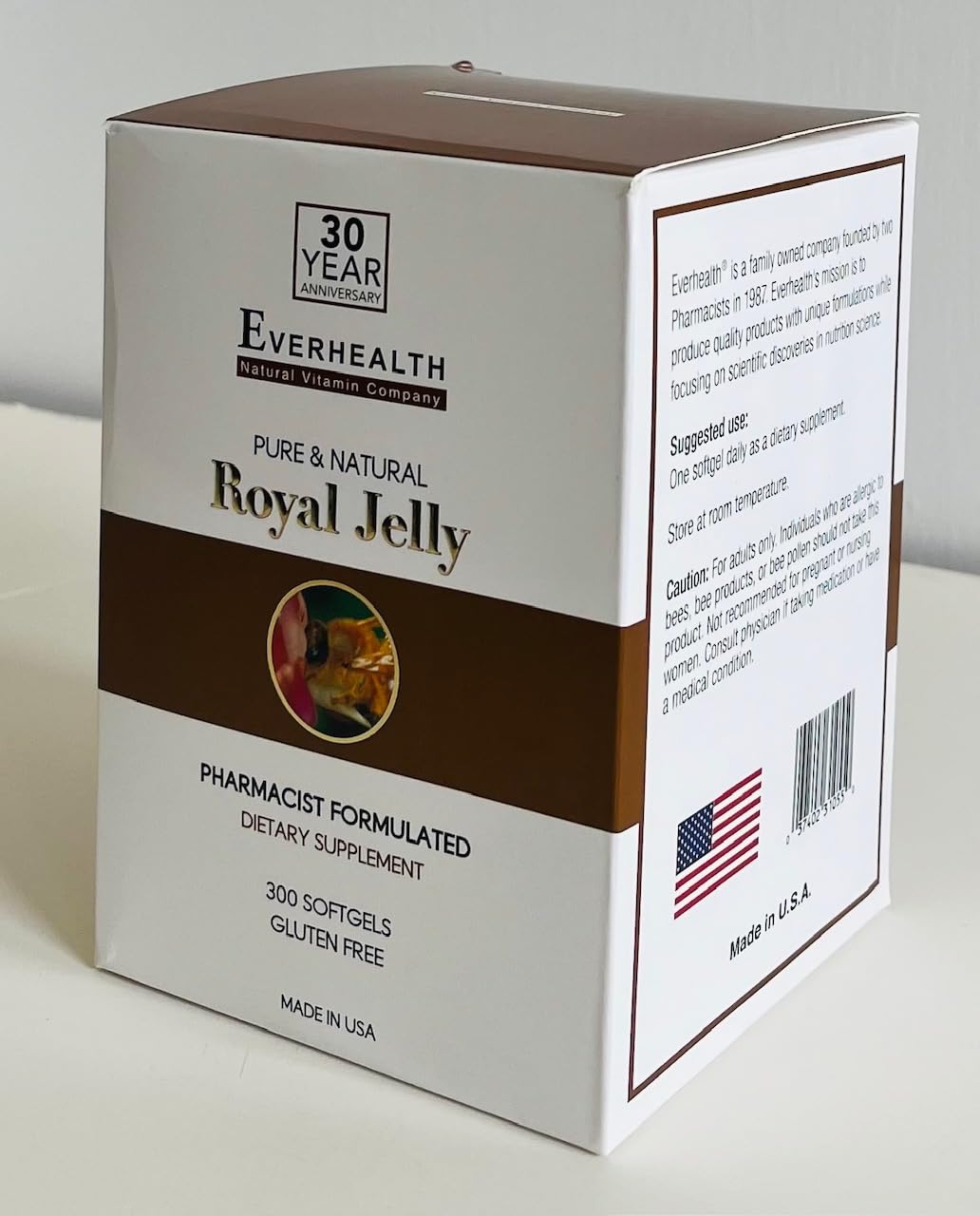 EVERHEALTH Vital Royal Jelly 1000mg Capsules, 300