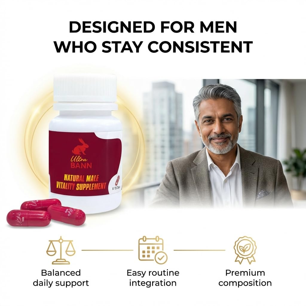 Zest Of Moringa Ultra Bann Men's Vitality Supplement Capsule 15 Capsules