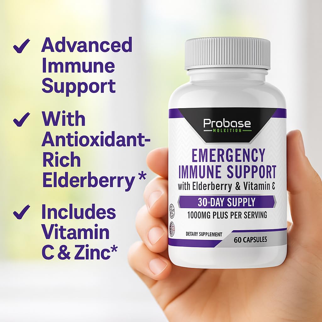 Probase Nutrition Emergency Immune Support 60 Capsules
