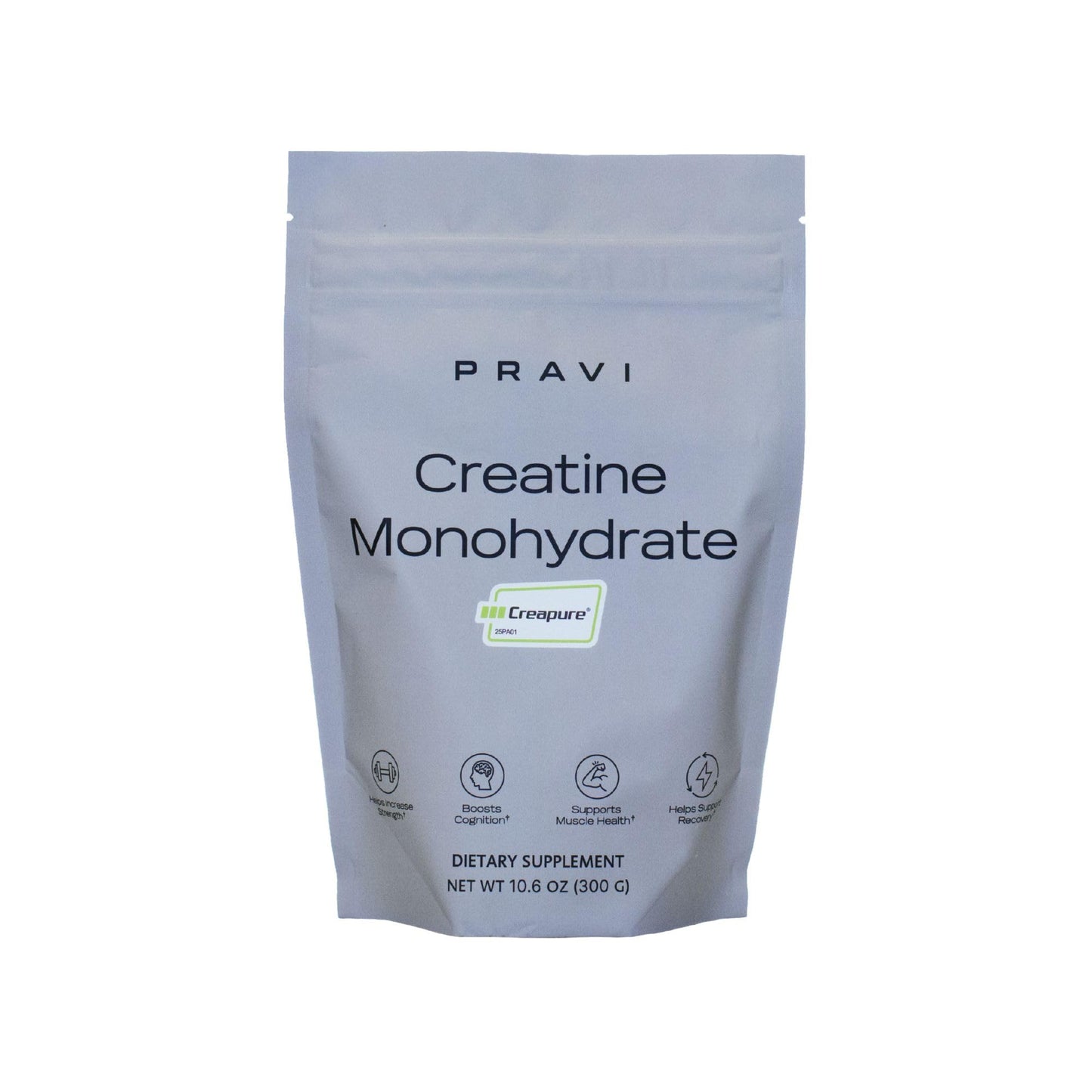 Pravi Nutrition Creapure Creatine Monohydrate Powder 10.6 oz