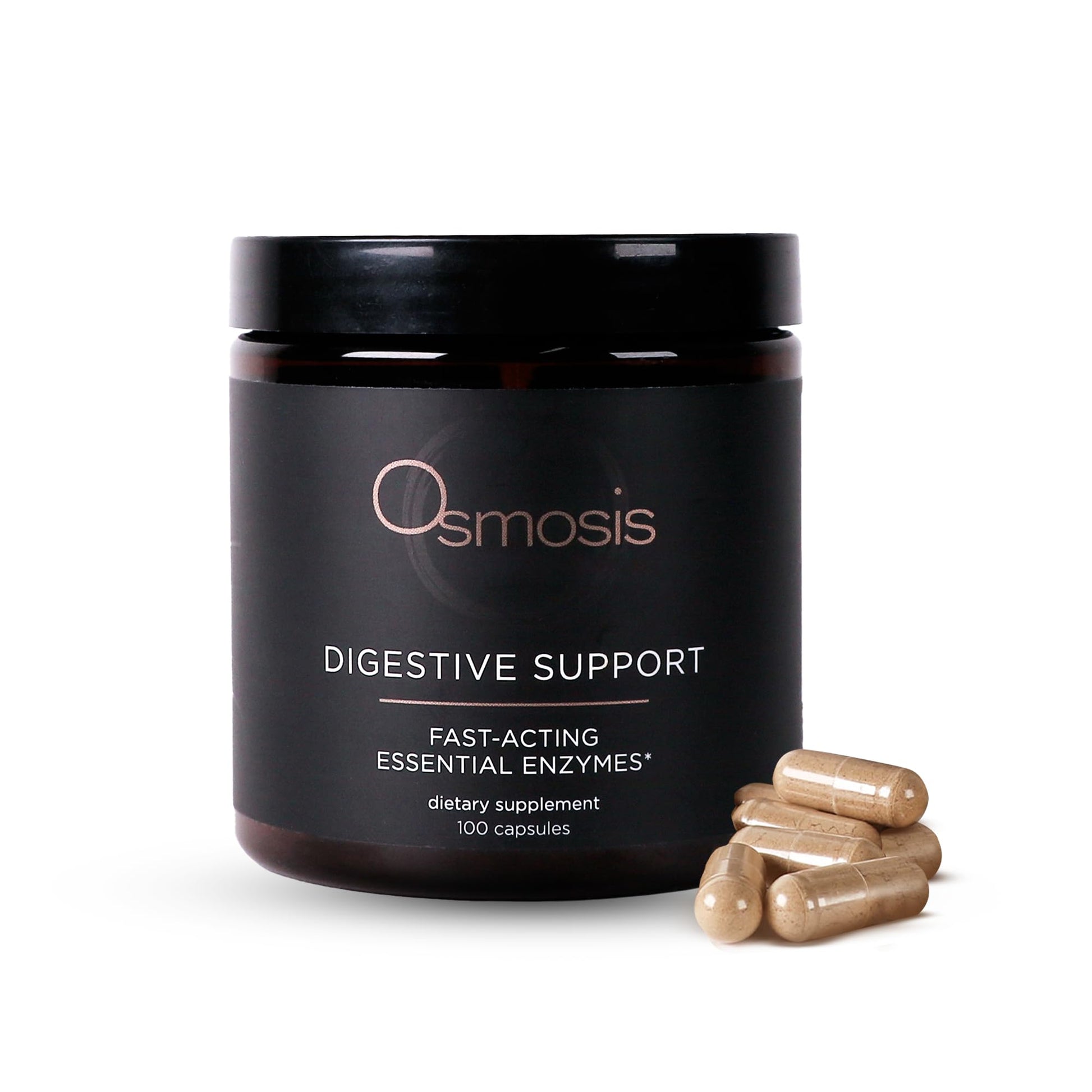 OSMOSIS Digestive Support Enzyme Supplement Capsule, 100 Count
