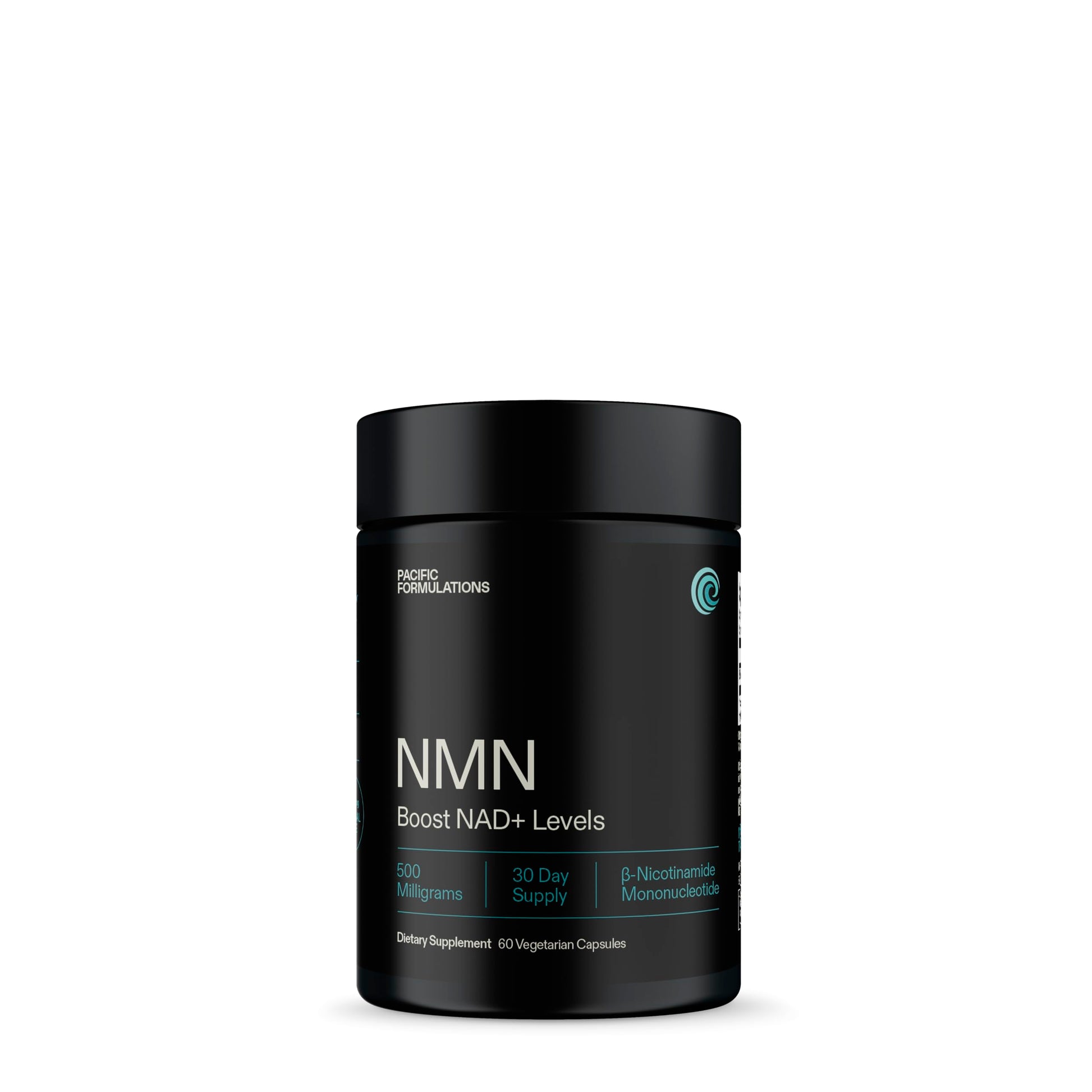 Pacific Formulations NMN Supplement 500mg Nicotinamide Mononucleotide Capsules, 60 Capsules