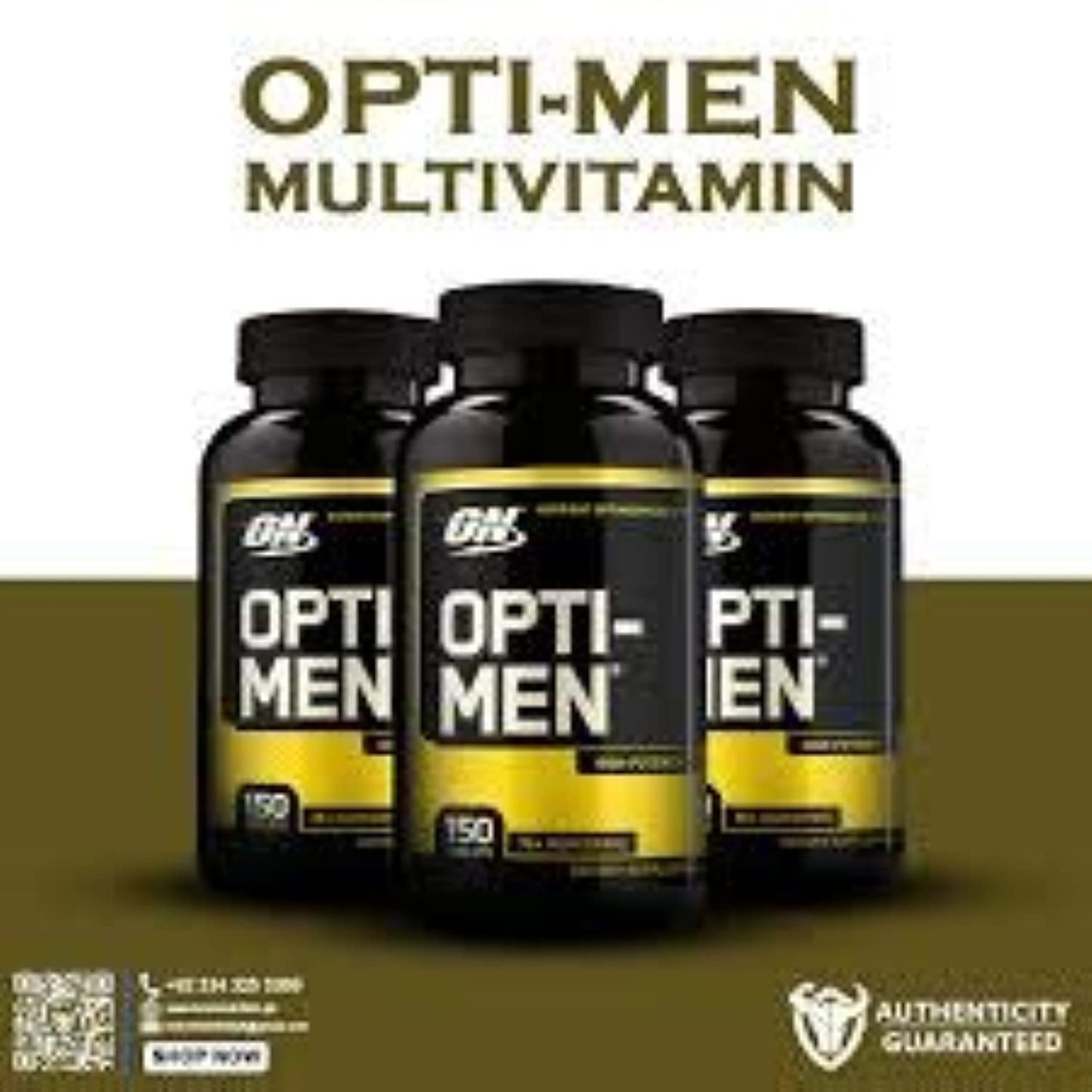 Optimum Nutrition Opti-Men Tablets, 150 Count