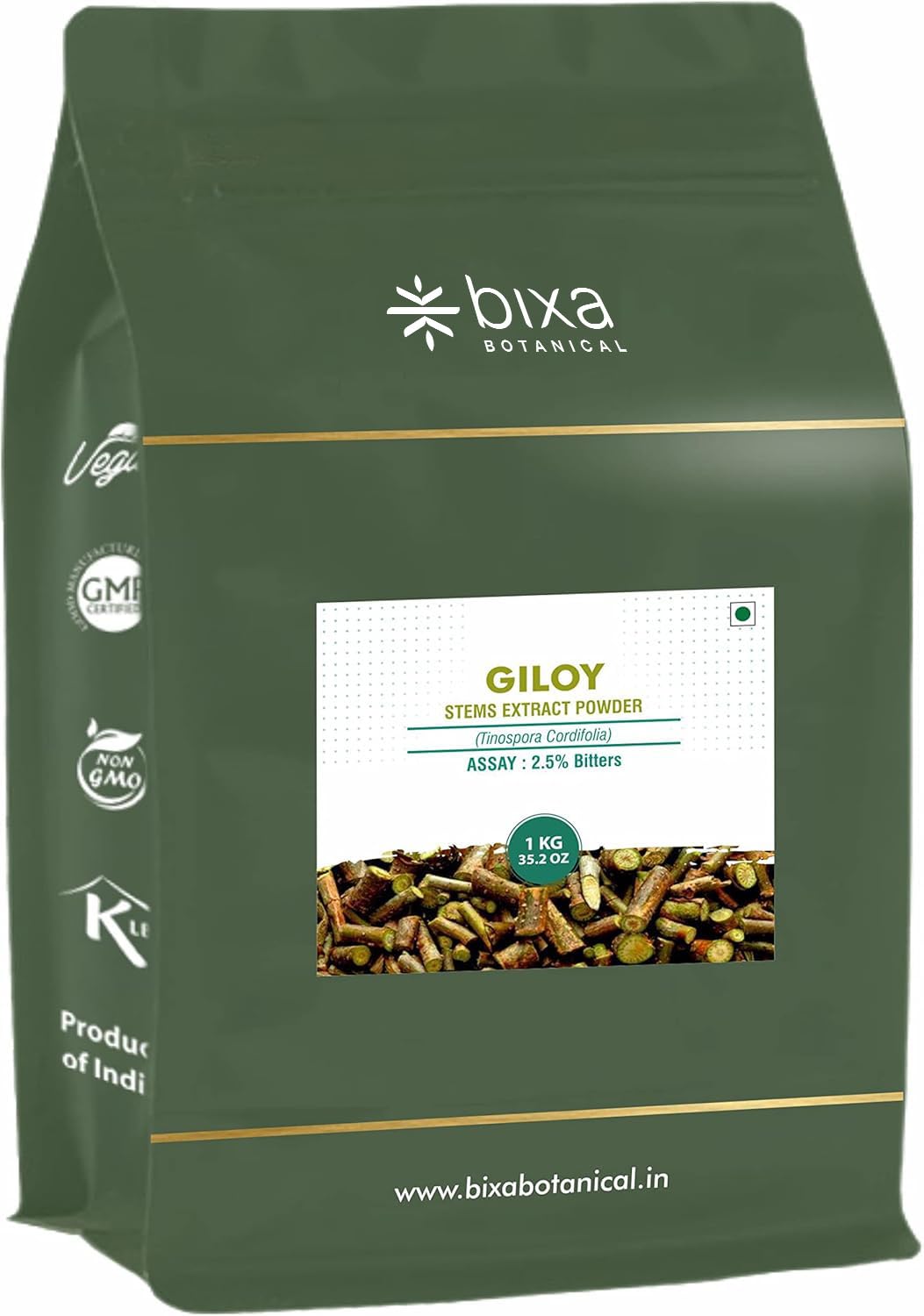 bixa BOTANICAL Giloy Powder, 16 Ounce