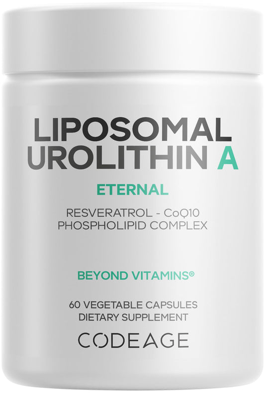 Codeage Liposomal Urolithin A Supplement Capsules 60 Count