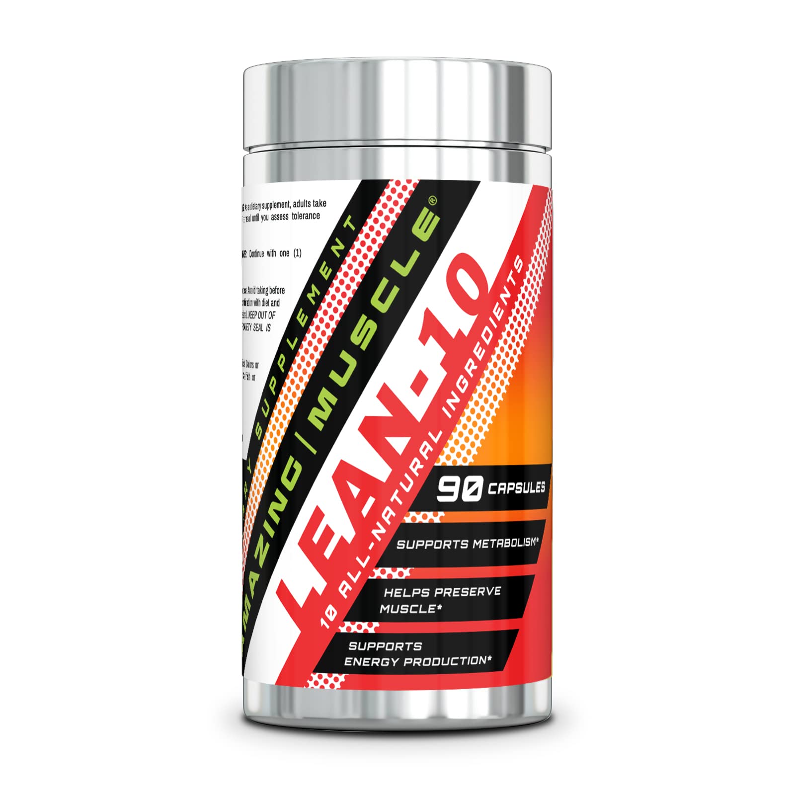 Amazing Nutrition Lean-10 Burner Supplement 90 Capsules