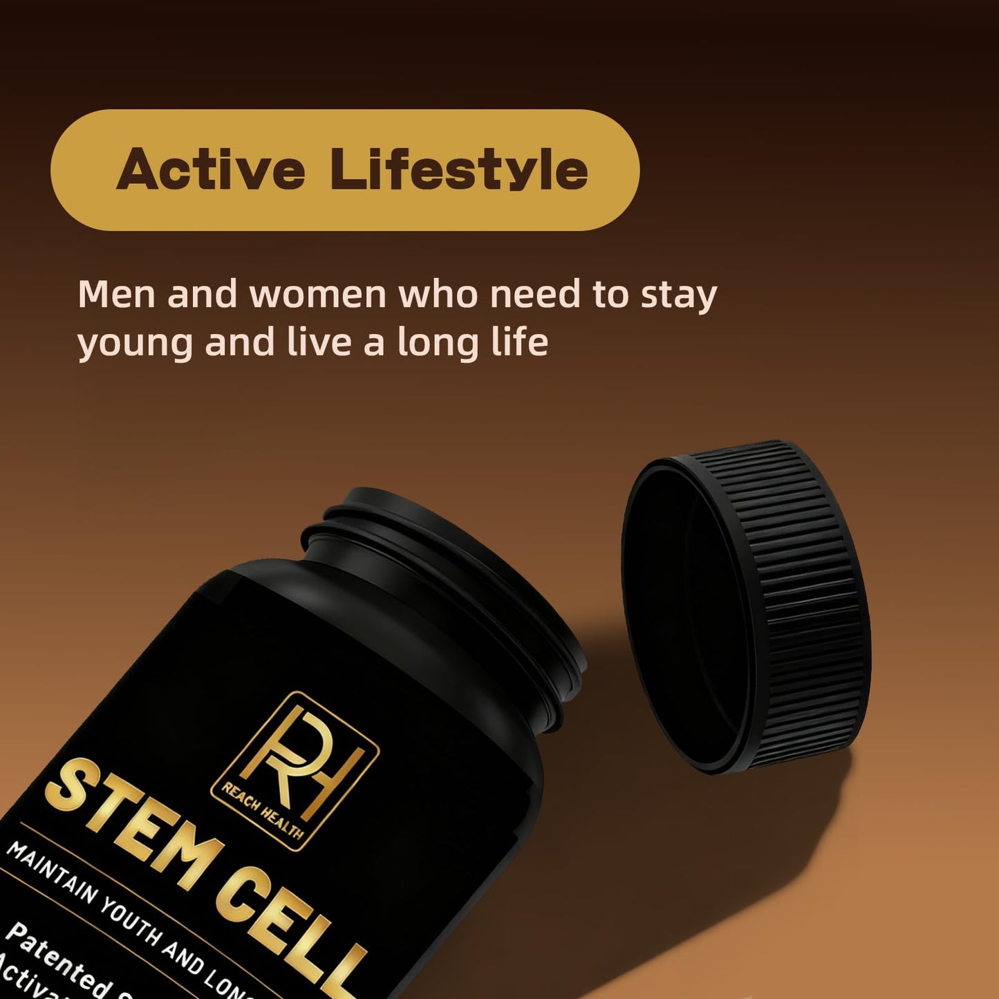 REACH HEALTH STEM Cell Supplement Capsule, 120 Capsules