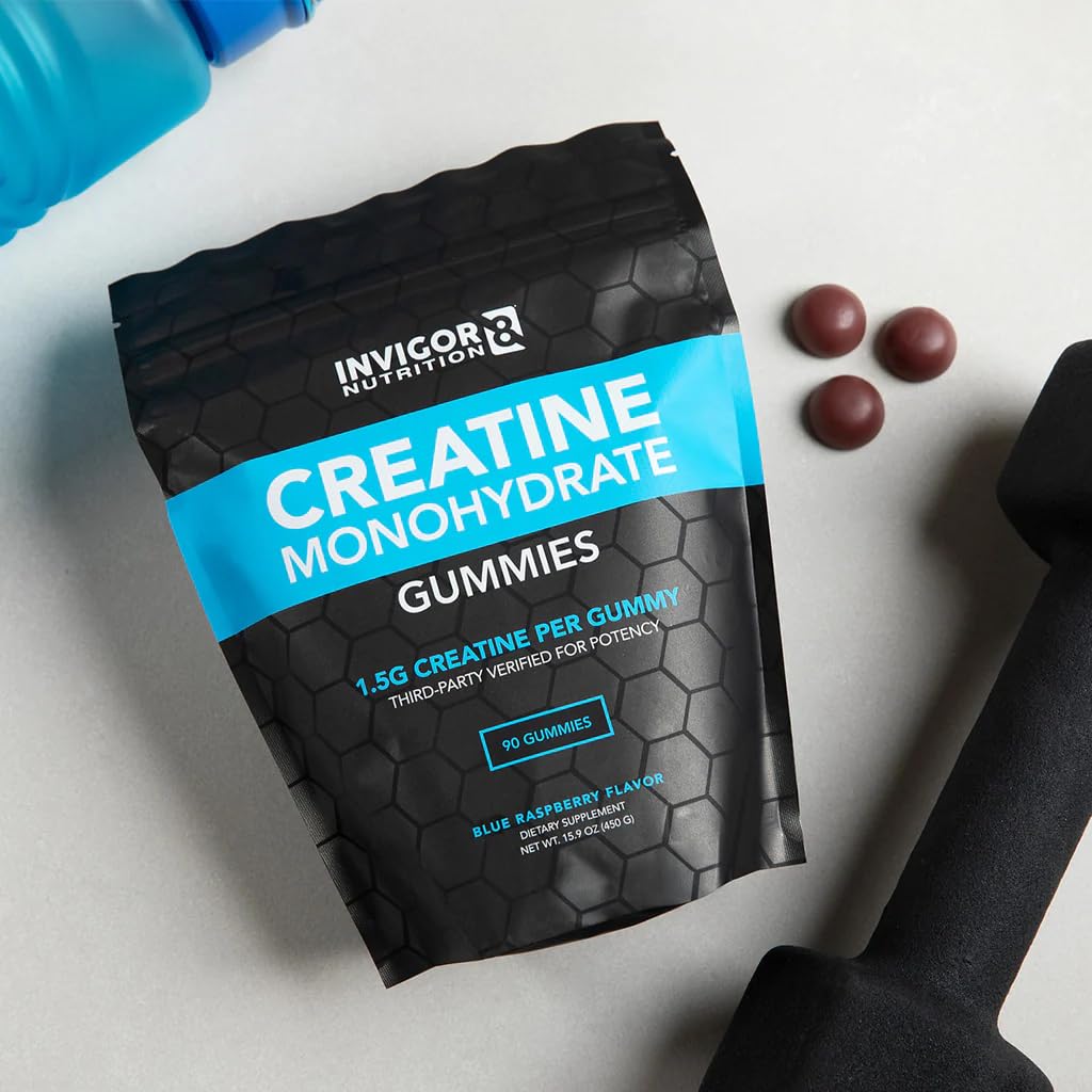 INVIGOR8 Creatine Monohydrate Gummies, 1 Count