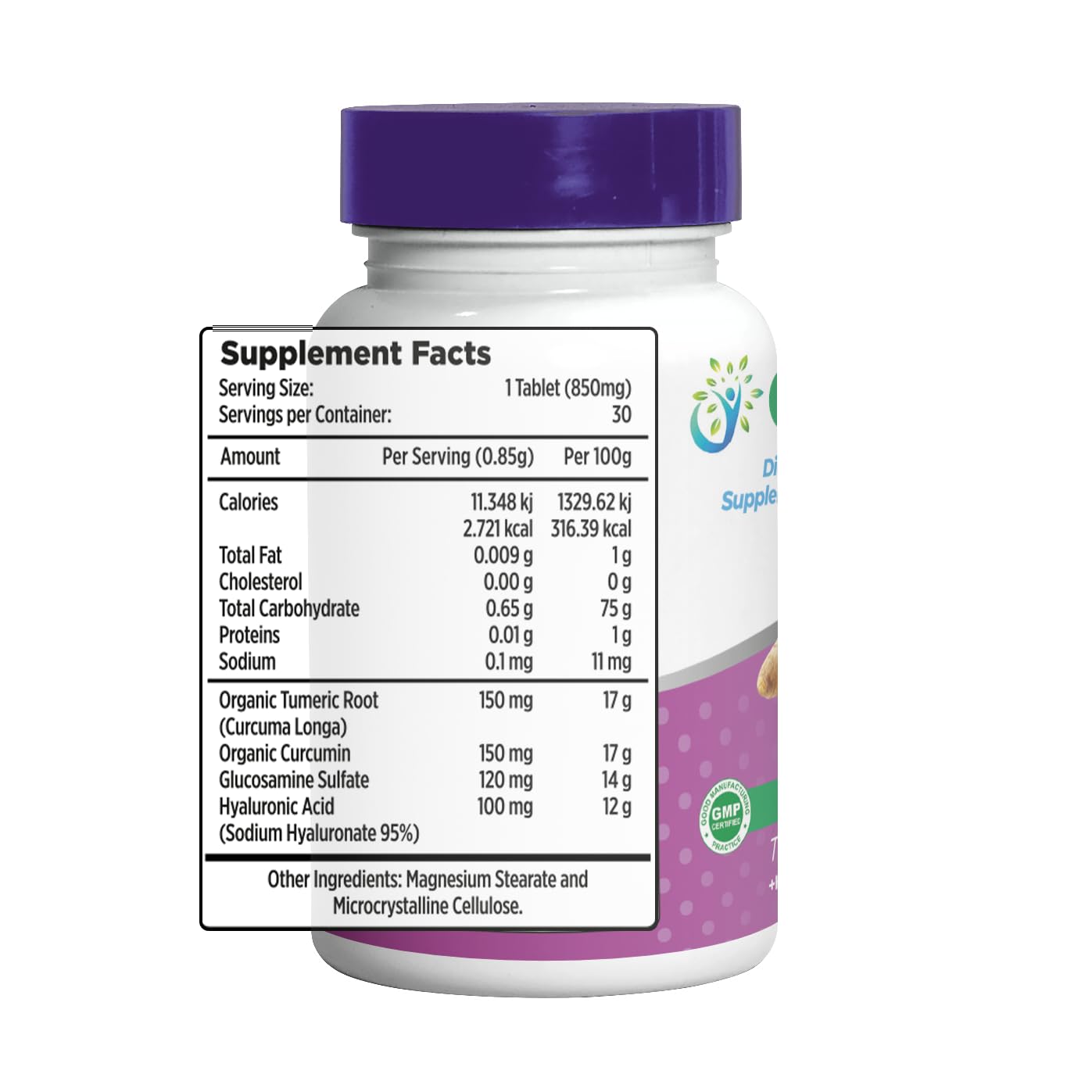 Cotiflex Dietary Supplement for Joints Caplet 30 Count