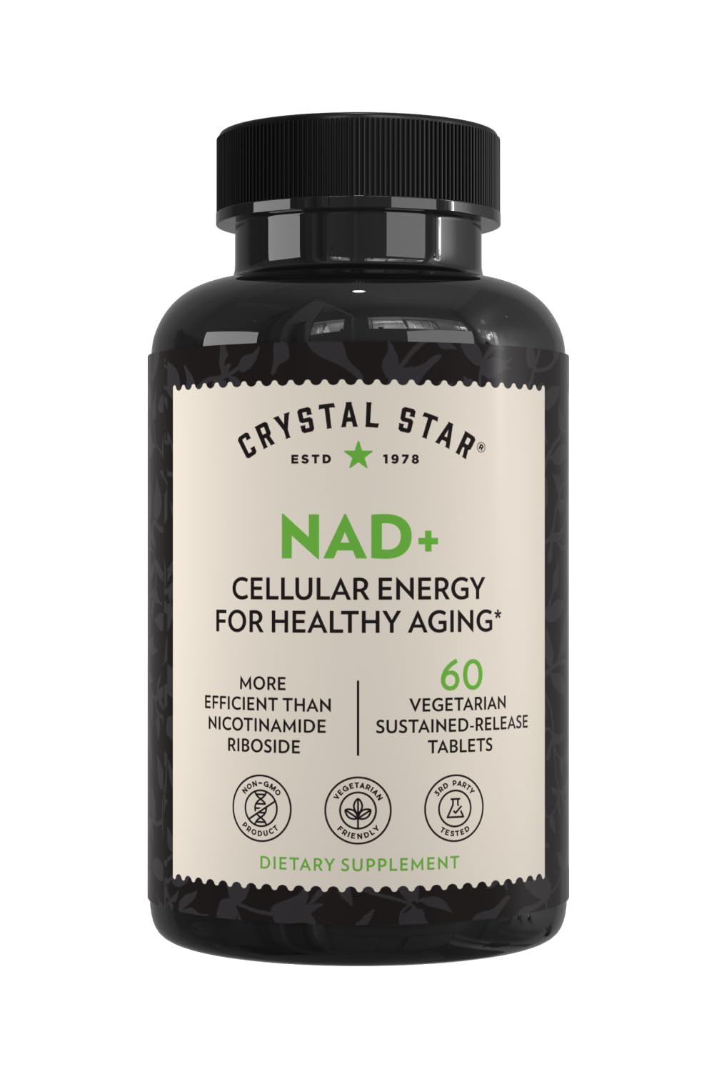 Crystal Star NAD+ Tablets 60 Count