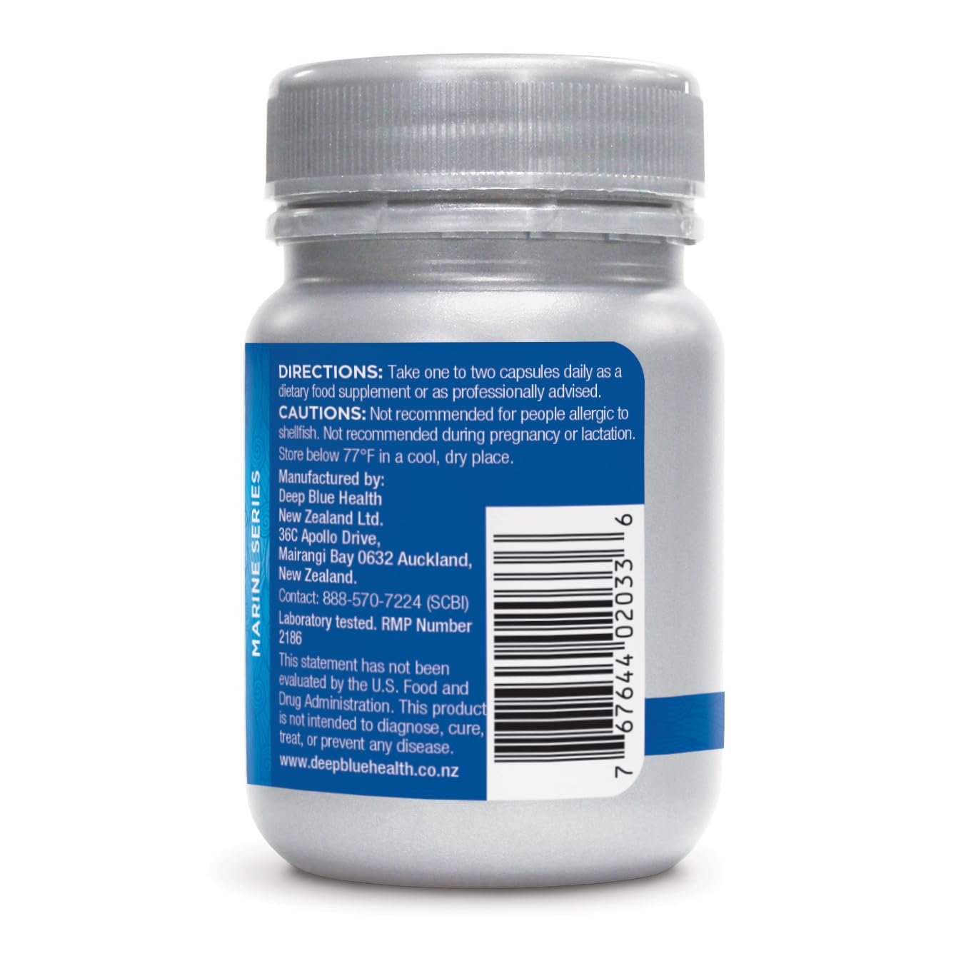 Deep Blue Health Green Lipped Mussel 90 Capsules