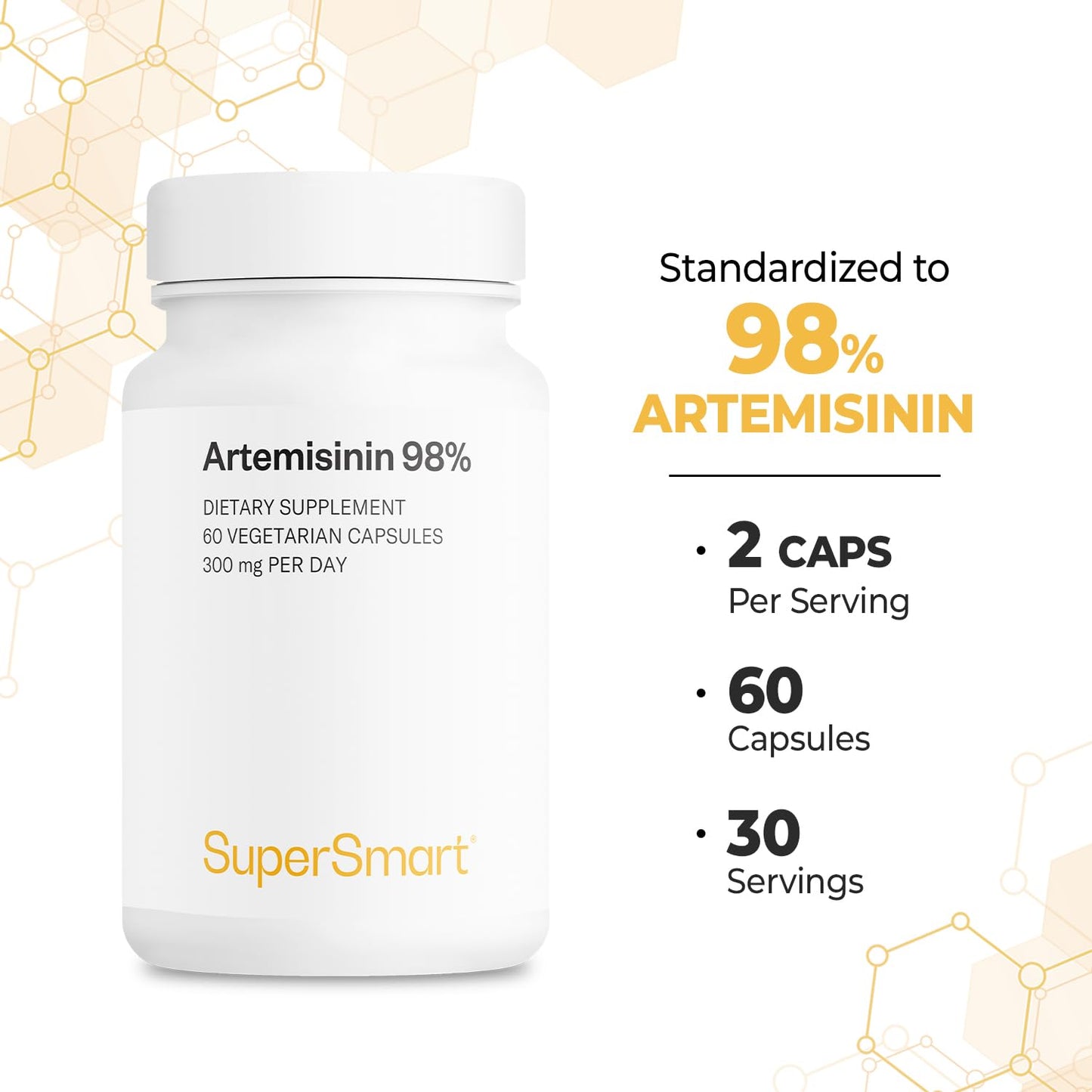 Supersmart Artemisinin Supplement Capsule 60 Count