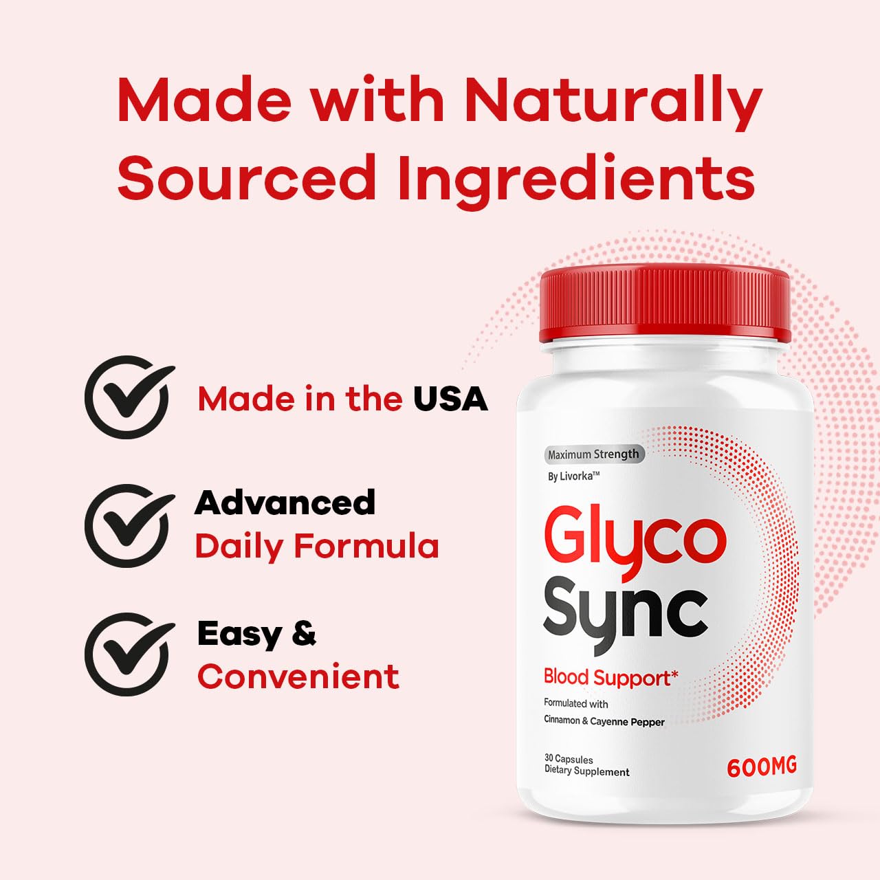 LIVORKA Glyco Sync Balance Capsules, 150 Capsules