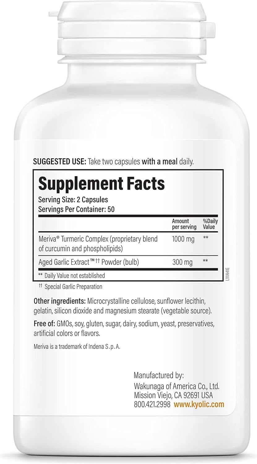 Kyolic Curcumin Capsule 1 Count