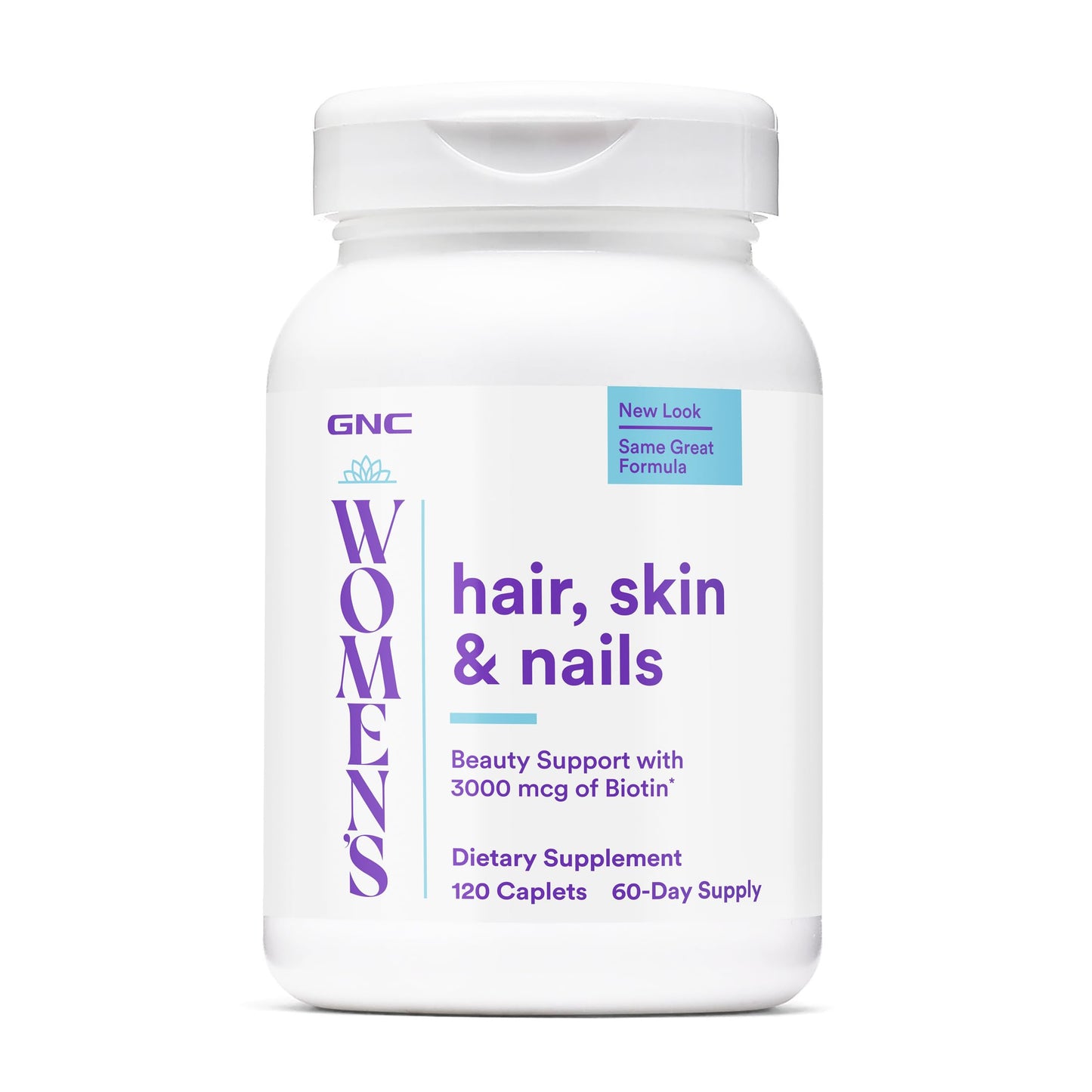 GNC Women's Hair, Skin & Nails Caplets 120