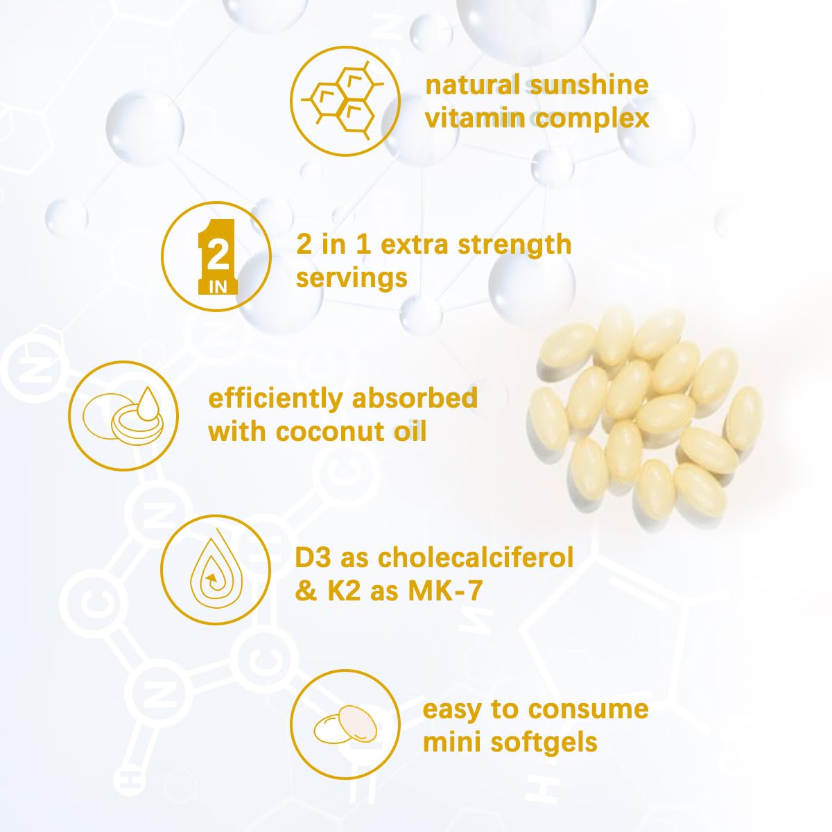 ESUNM Oregano Softgels with Black Seed Oil 300 Softgel Capsules