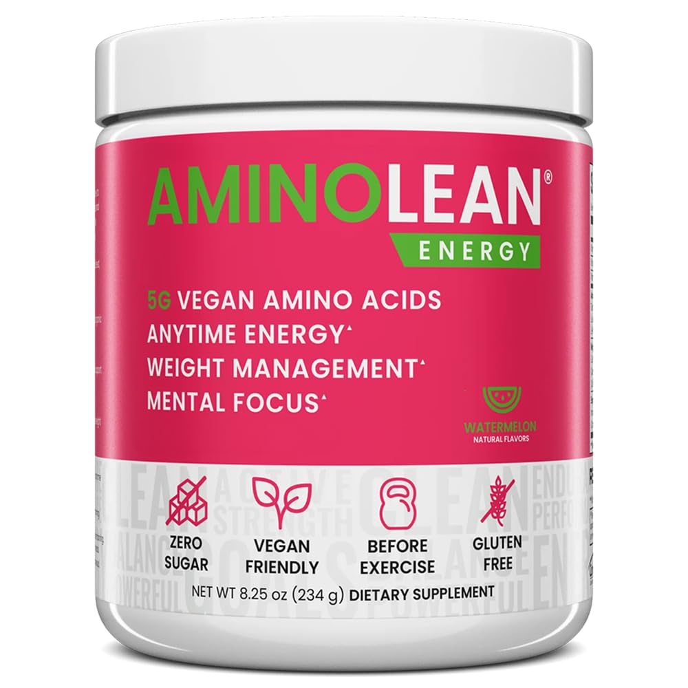 RSP NUTRITION AminoLean Pre Workout Powder, 30 Servings