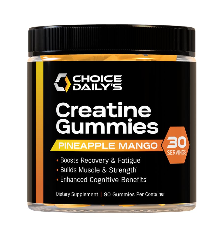CHOICE DAILY’S Creatine Gummies 90 Count
