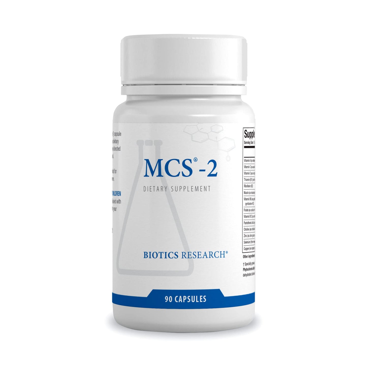 Biotics Research MCS-2 Metabolic Clearing Support 90 Capsules