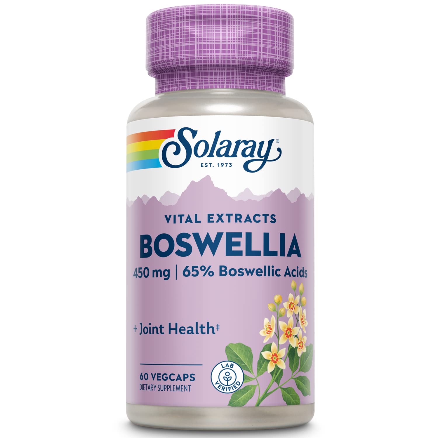 Solaray Boswellia Serrata Extract Capsules, 60 Count