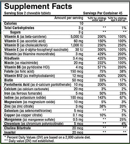 NUTRI-SUPREME RESEARCH Delicious Kids Multivitamin Gummy 90