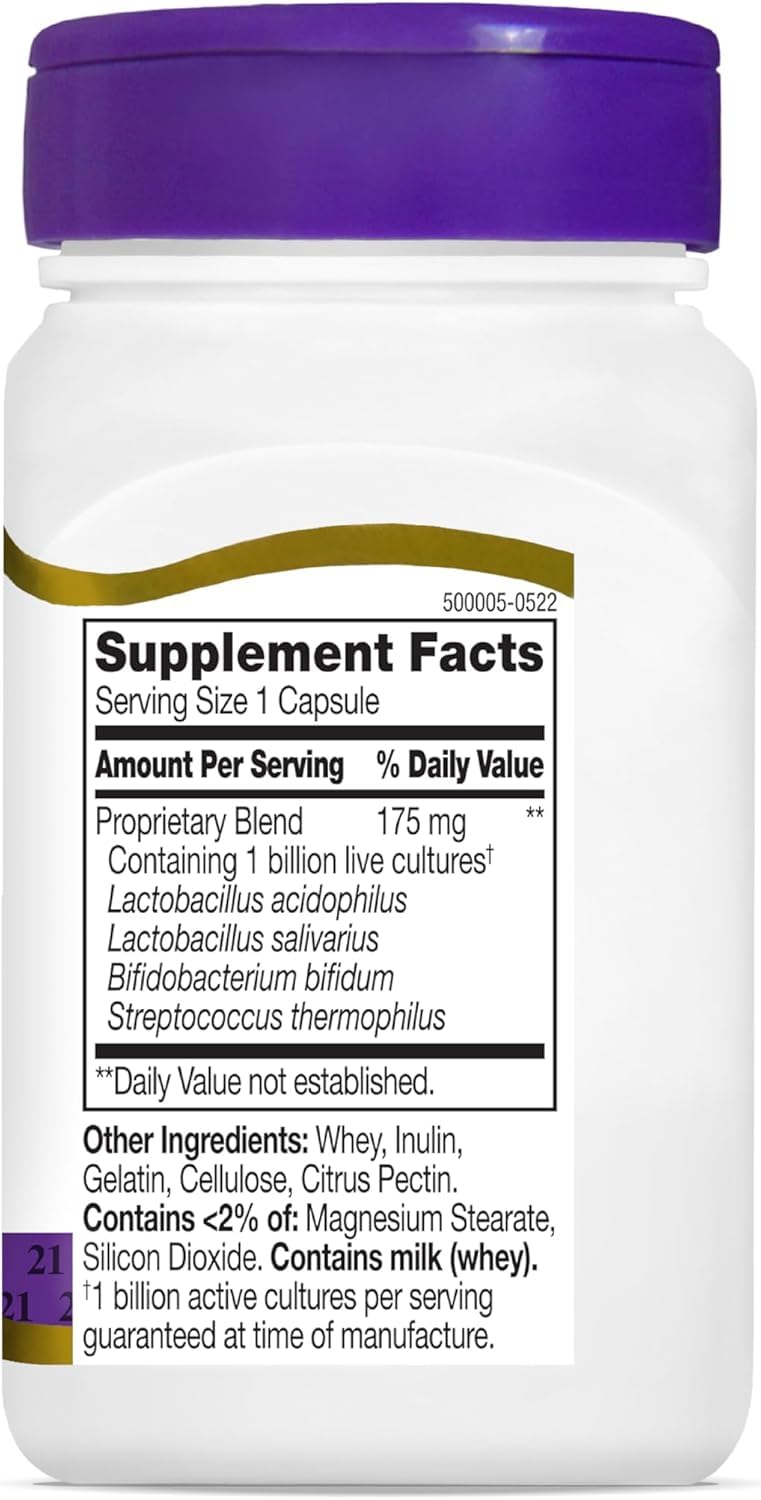 21st Century Acidophilus Capsules 300 Count