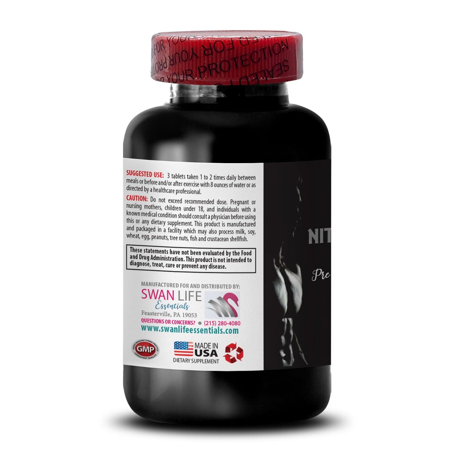 SWAN LIFE ESSENTIALS Nitric Oxide Booster 120 Tablets