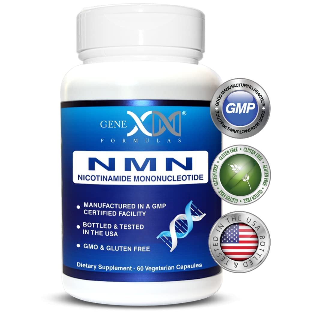 Genex Formulas NMN 250mg - Stabilized Form (60 Capsules)