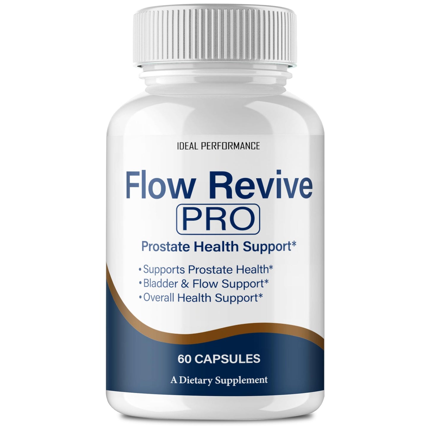 Ideal Performance Flow Revive Prostate Supplement Capsules, 60 Capsules