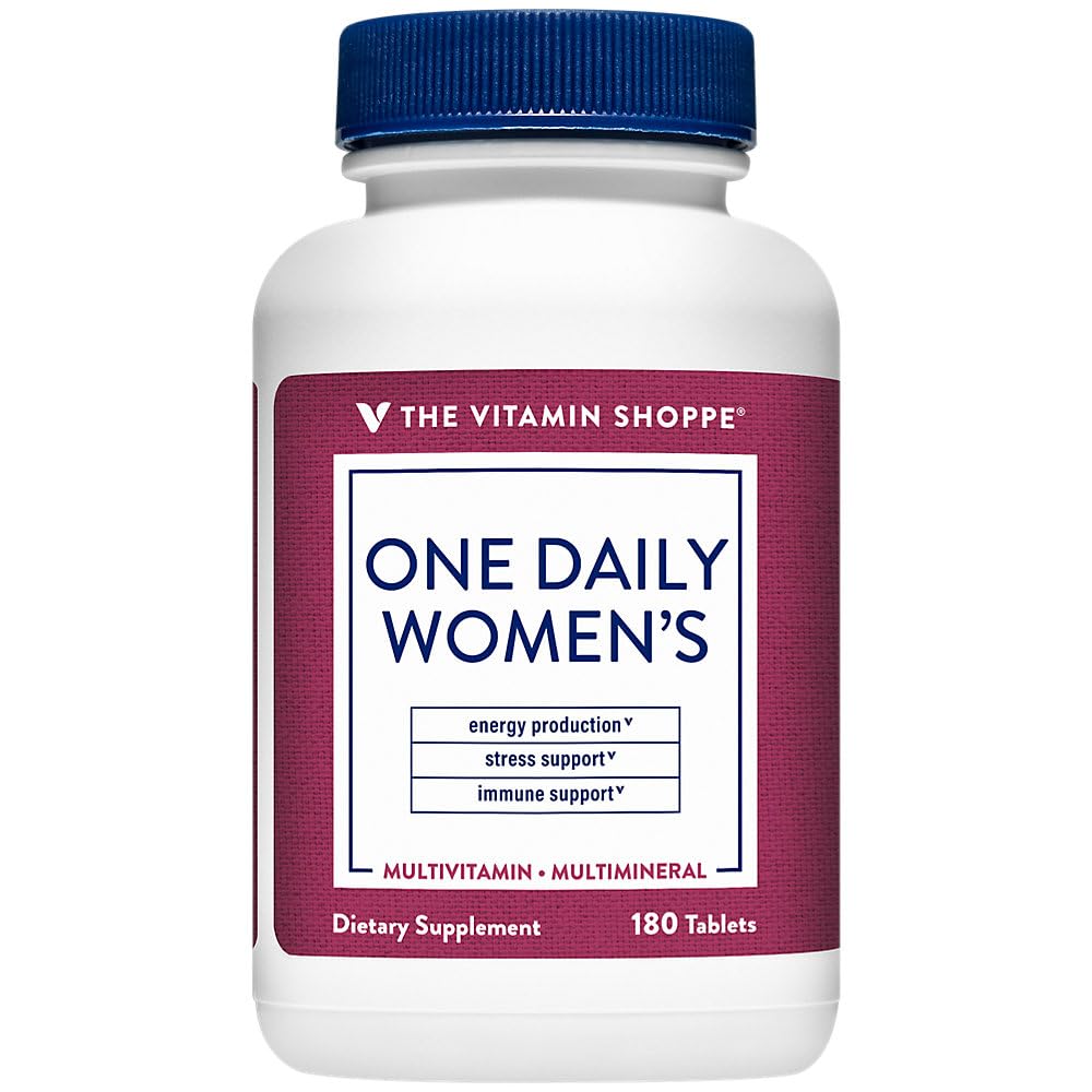 The Vitamin Shoppe One Daily Women's Multivitamin Tablets 180