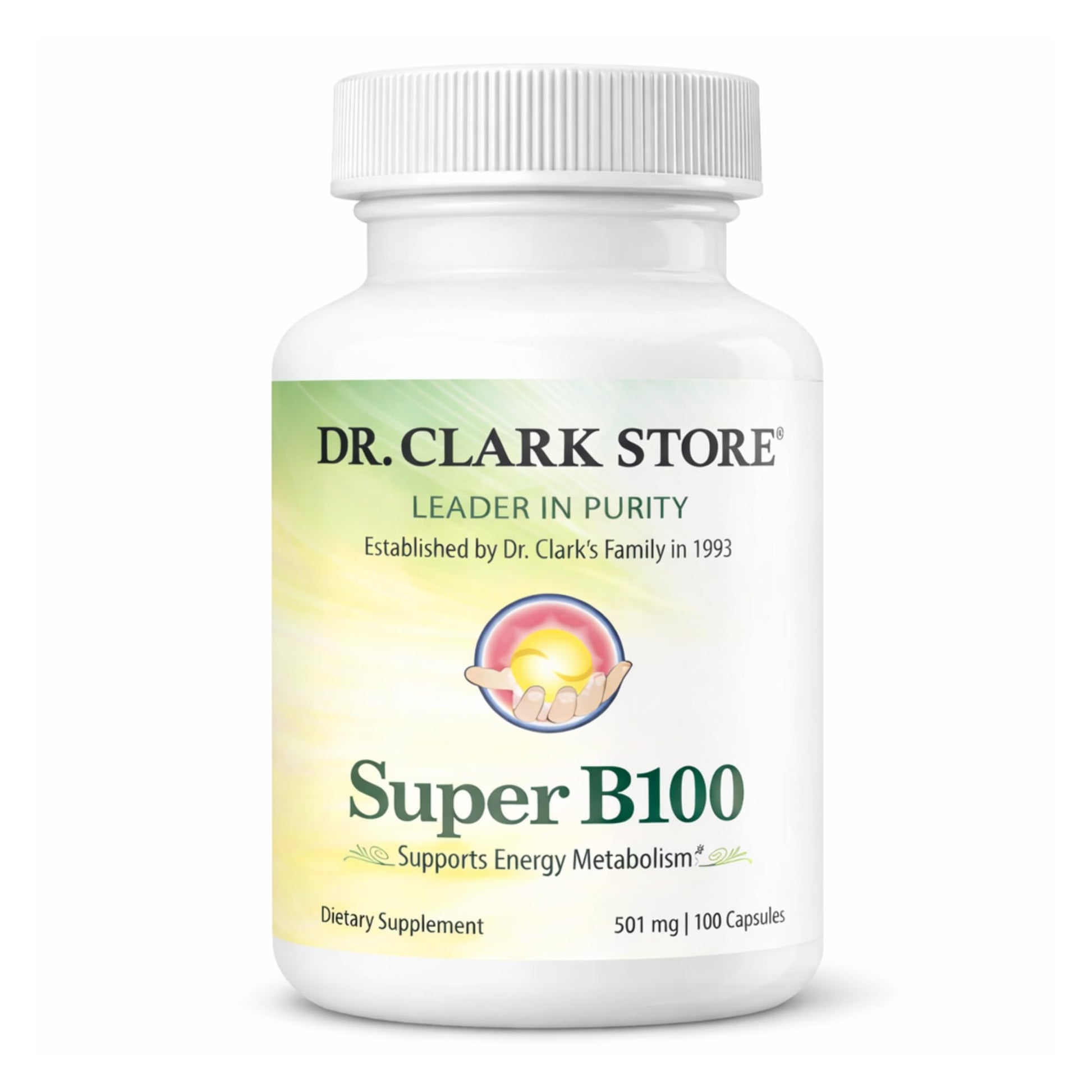 Dr Clark Store Vitamin B Complex (Super B100) Capsules, 100 Capsules