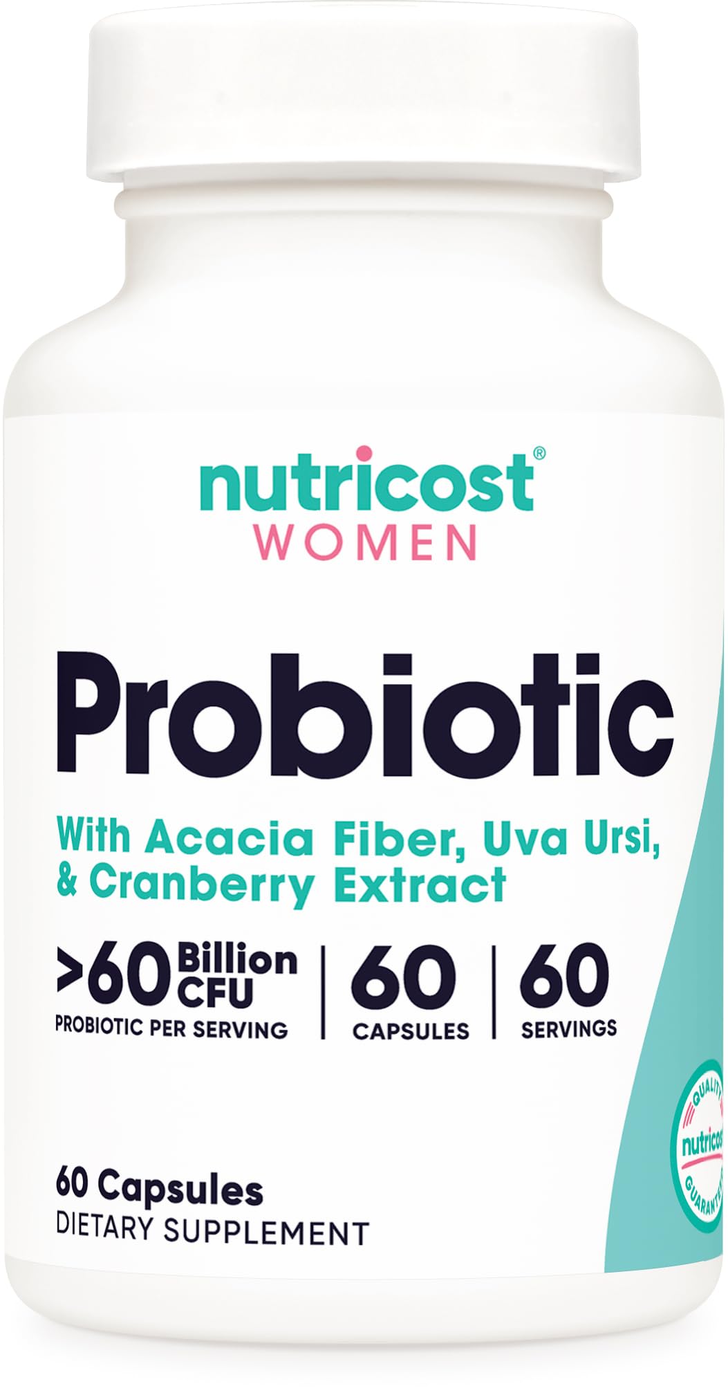 Nutricost Probiotic for Women 60 Billion CFU Capsule, 60 Count