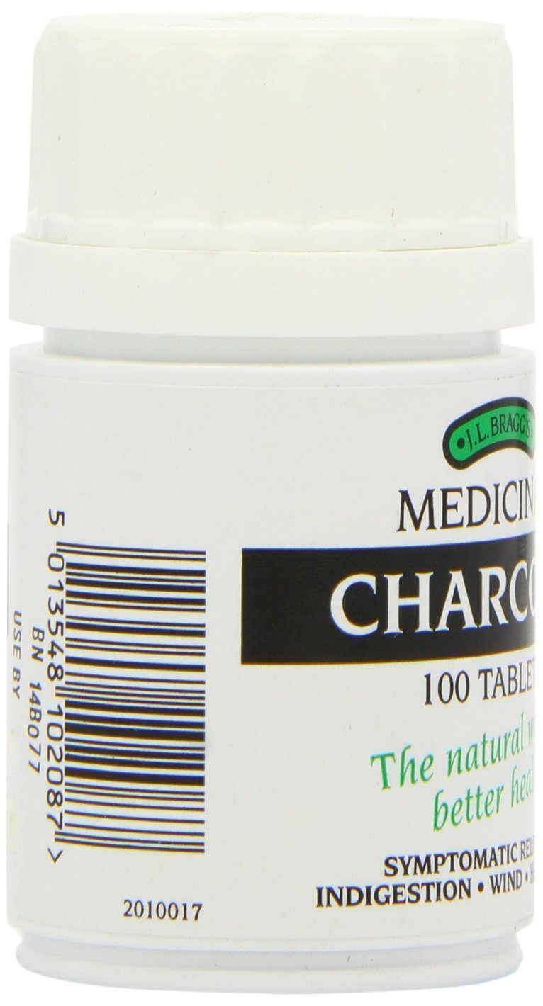 Bragg Charcoal 300mg Tablets, 100 Count