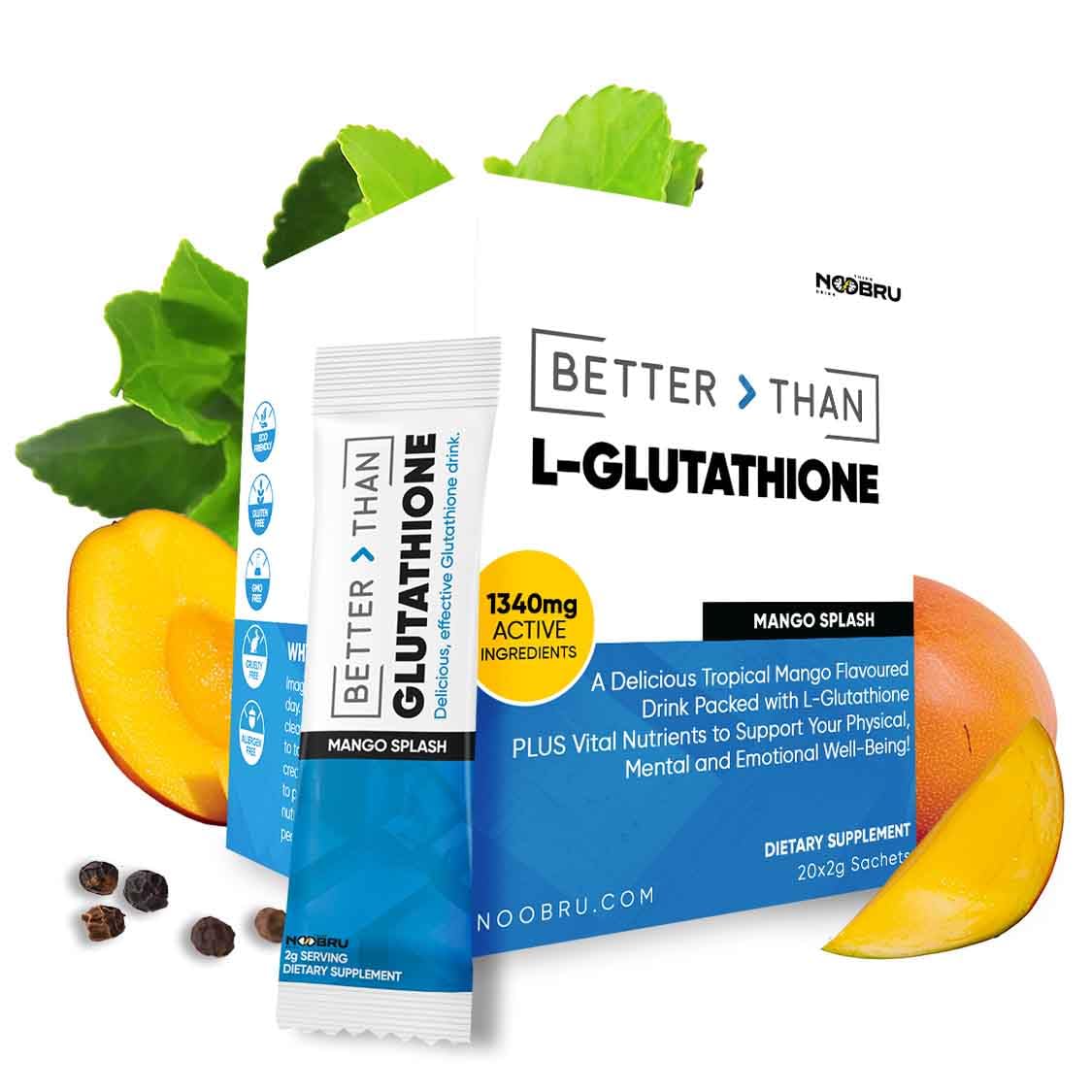 Noobru Glutathione Powder 1.41 oz