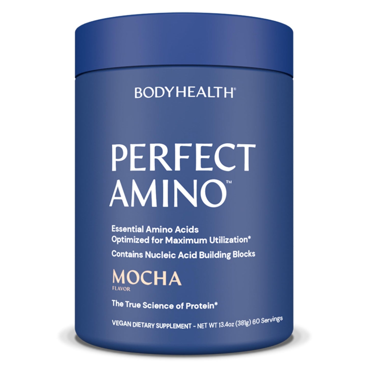 BodyHealth PerfectAmino Powder 60 Servings Mocha, 13.5 oz