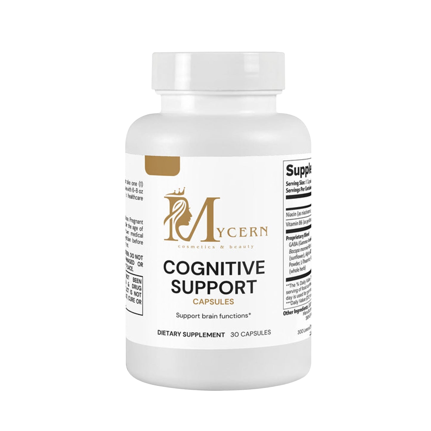 Mycern Cognitive Support Supplement Capsule 30 Count