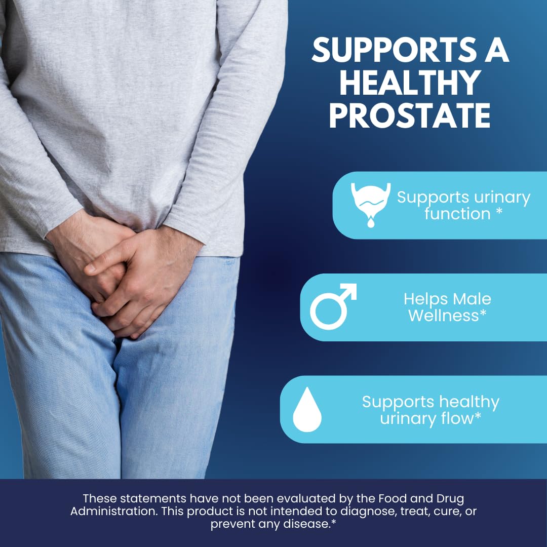 PureFight4U Prostadine Male Prostate & Urinary Health Dietary Supplement Capsules 60 Count