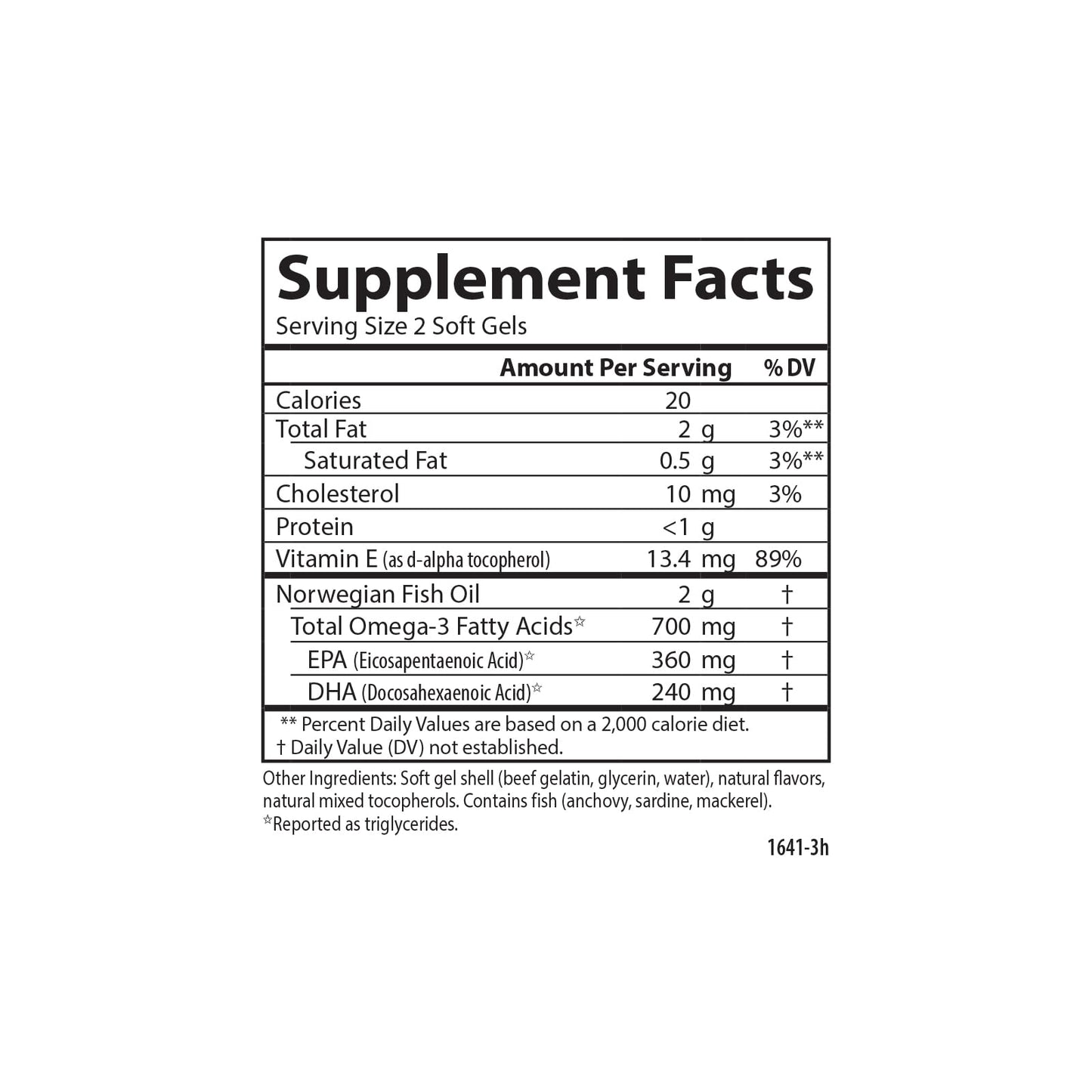 Carlson The Very Finest Fish Oil 700 mg Omega-3s Orange Softgels 120