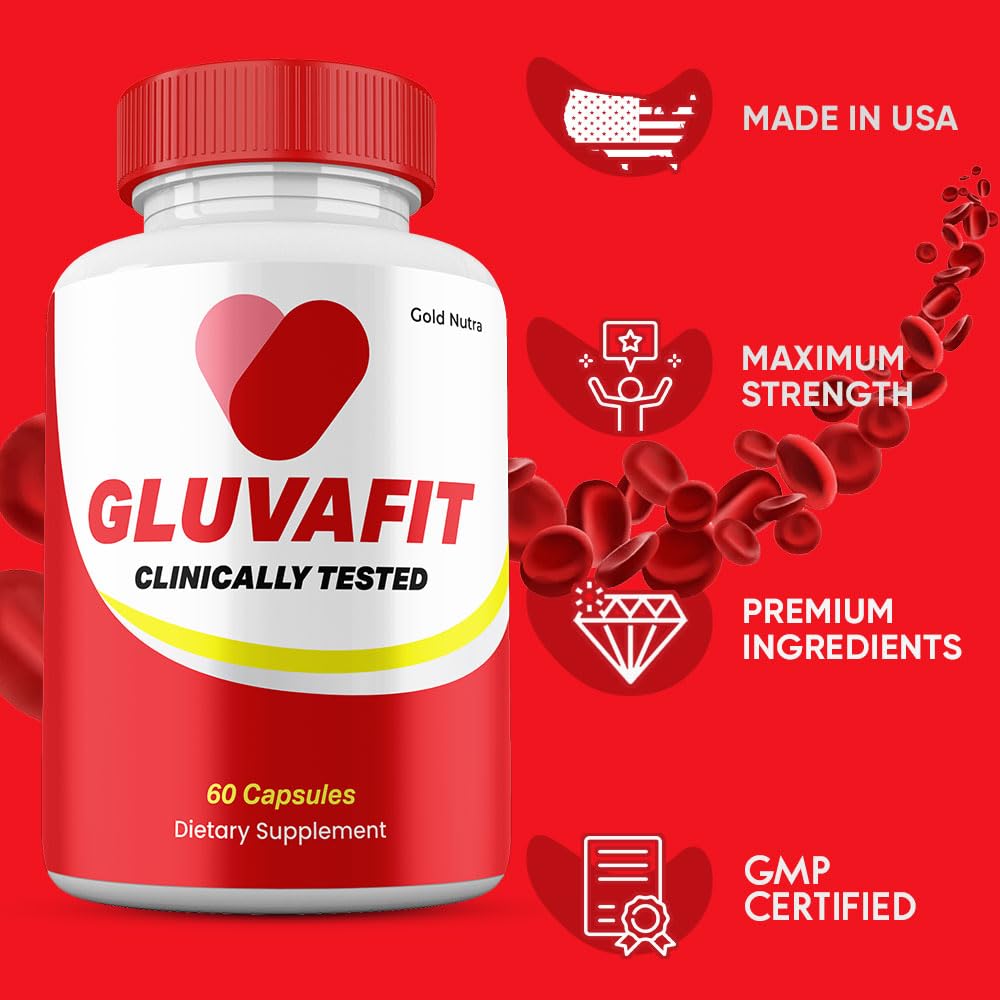 Gold Nutra GluvaFit Capsules, 5 Pack