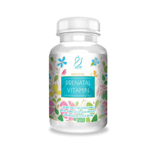 ACTIF Organic Prenatal Vitamin Softgel 1 Count