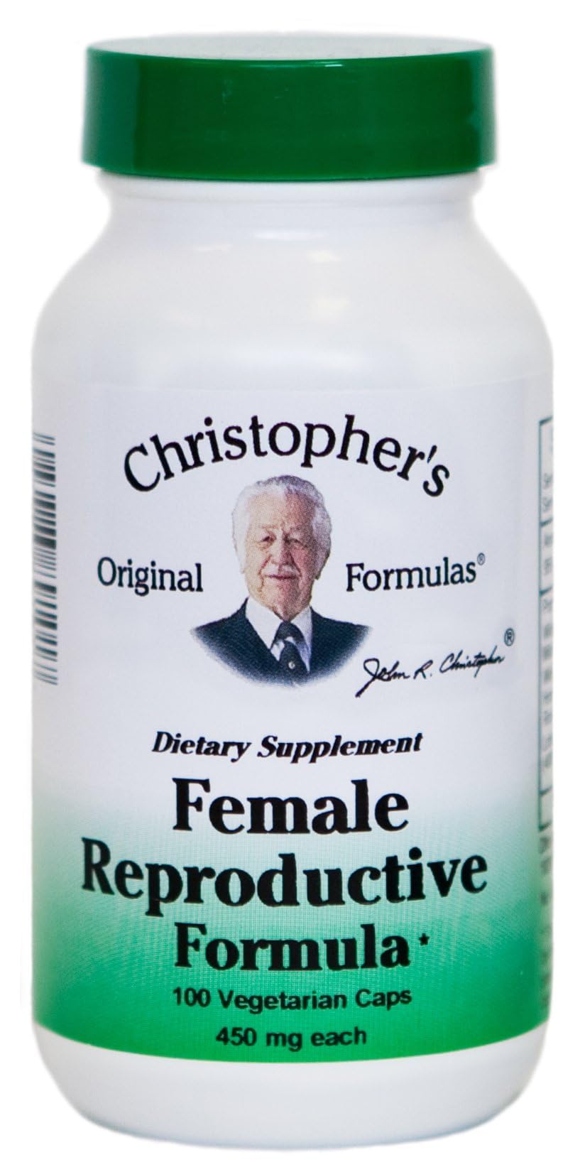 Christopher's Original Formulas Female Reproductive Formula Herbal Blend for Women 100 Capsules